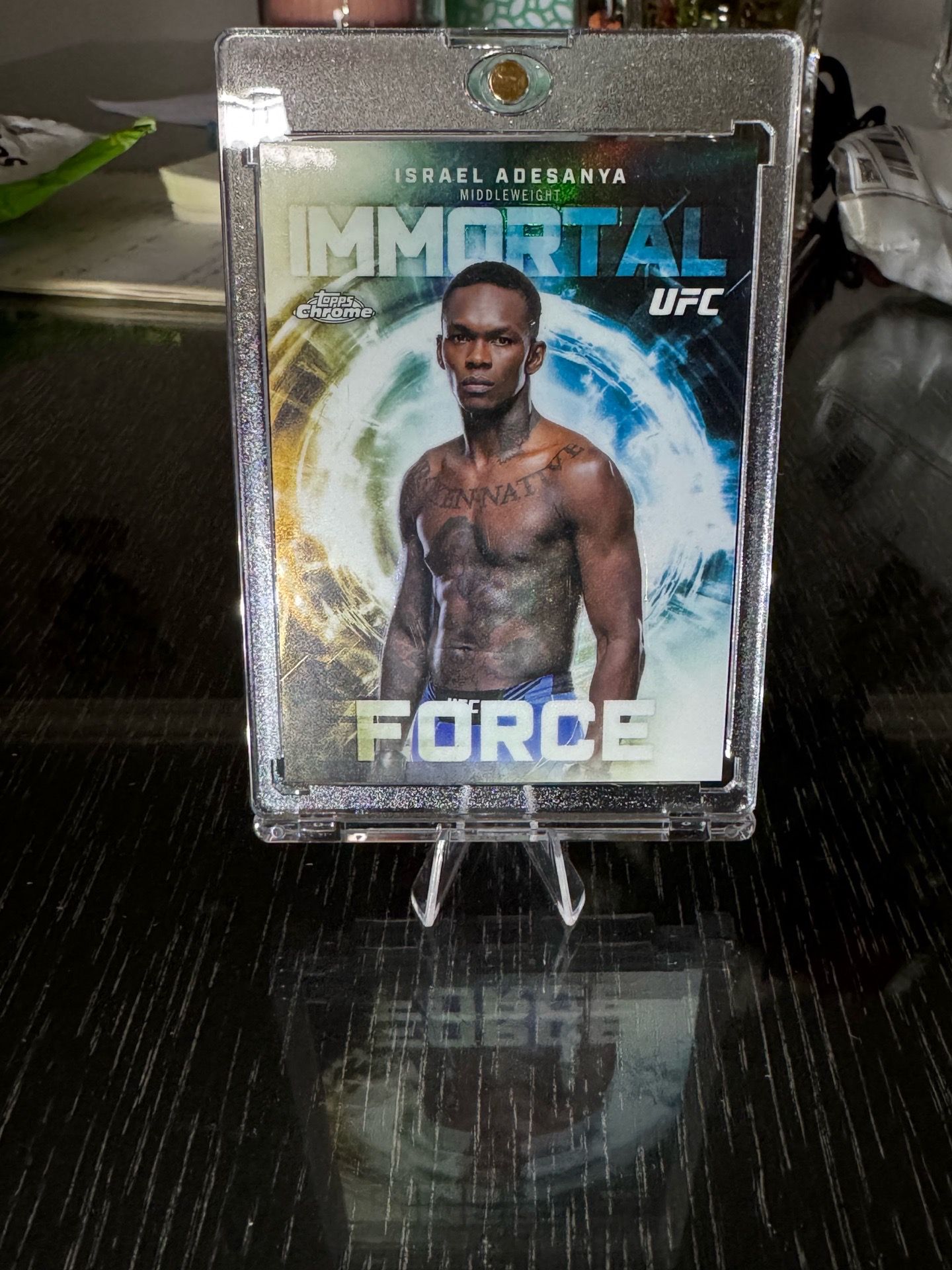 2026 UFC Israel Adesanya Immortal Force SSP Case Hit