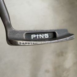 Vintage PING Karsten A-Blade Putter – Right-Handed – Original PING Grip