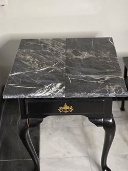 Marble End Table