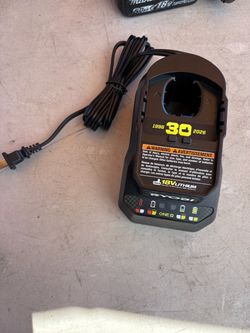 Ryobi ONE+ 18V Lithium Battery Charger