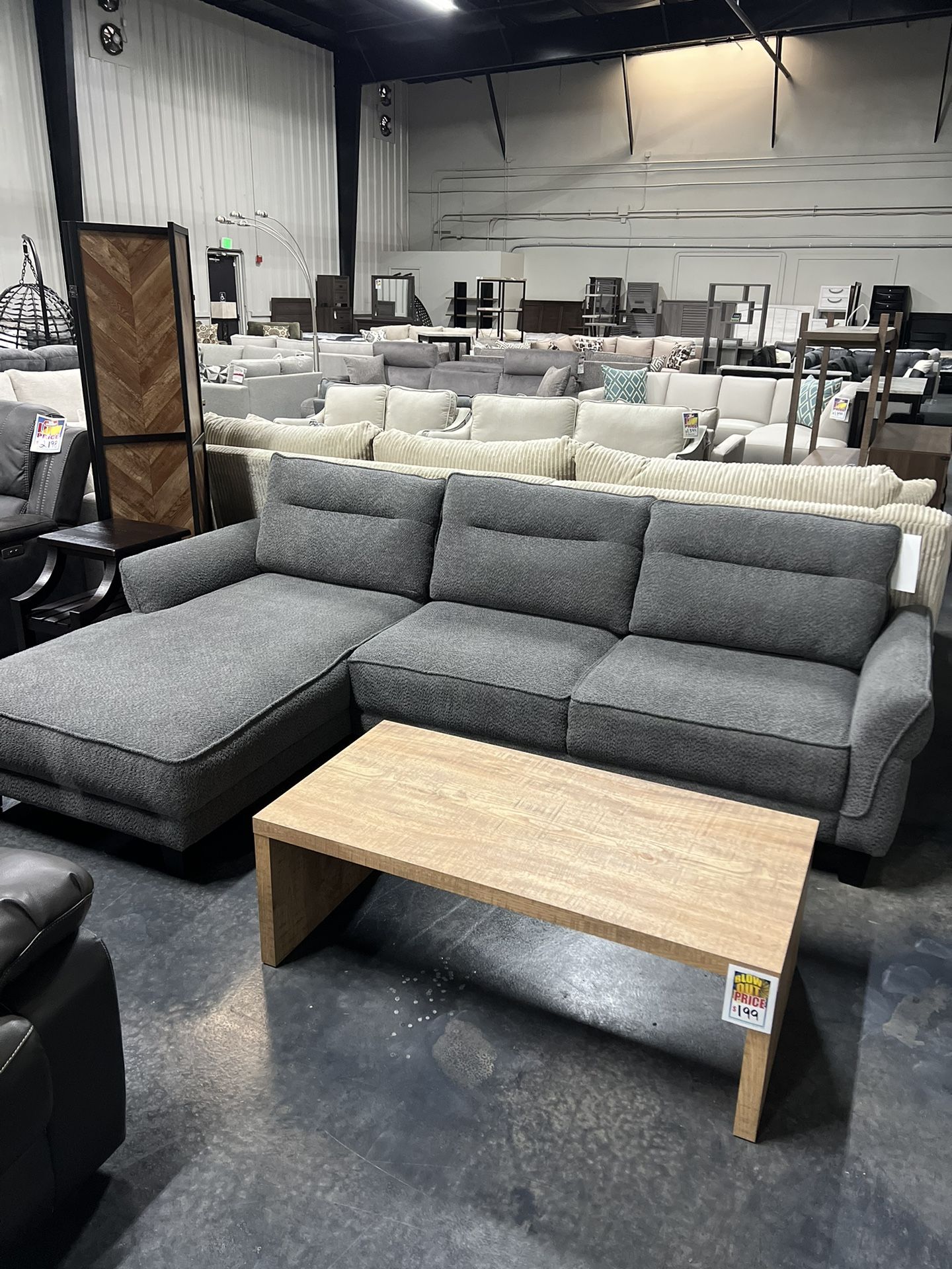 Sectional Grey Color