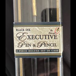 BLACK INK Be Sharp EXECUTIVE PEN & PENCIL