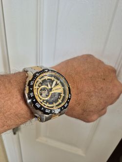 Invicta Watch Aviator Open Heart Automatic