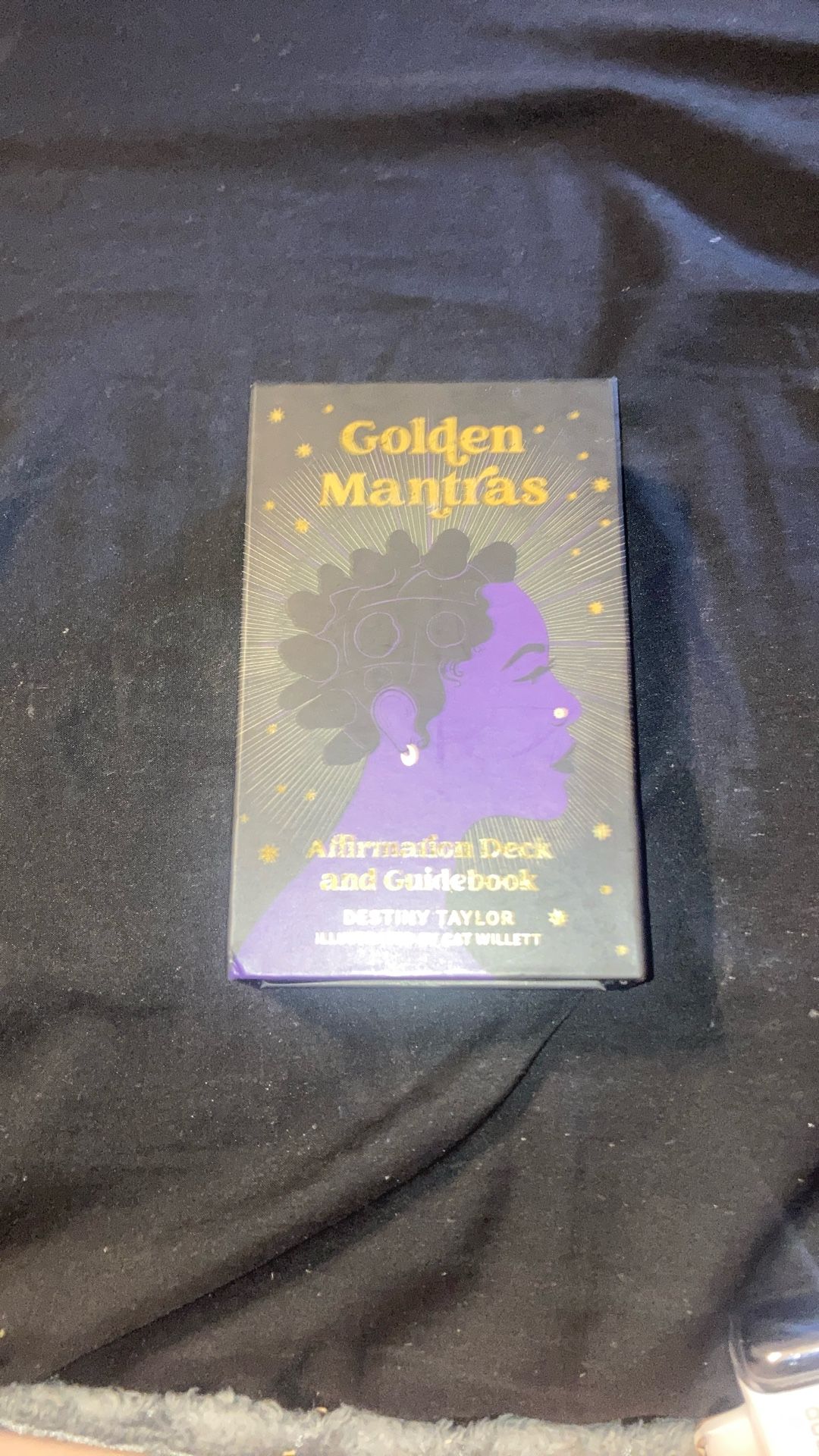 Golden Mantras Affirmation Deck And Guidebook