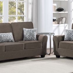 2 Pc Sofa And Loveseat 