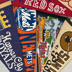 Sports Vintage Pennants 