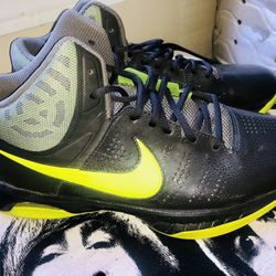 Nike Air Visi Pro 6 VI Gray Basketball Shoes
