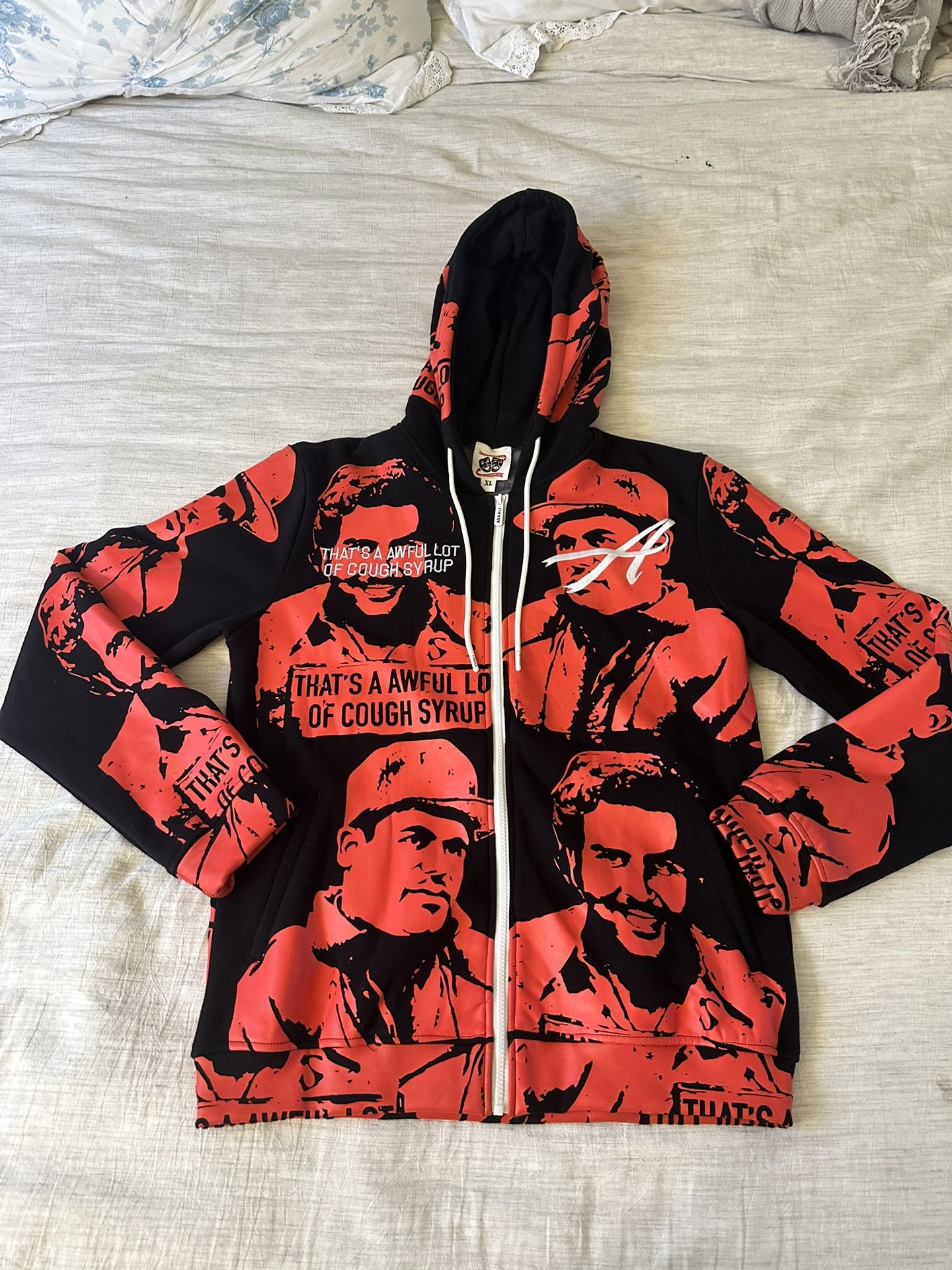 Asaali X Awful Lot Of Cough Syrup Zip Up