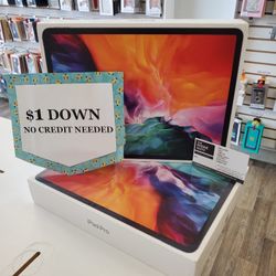 New Apple IPad Pro 12.9 4th Gen LTE 128GB Tablet - 90 DAY WARRANTY - $1 DOWN - NO CREDIT NEEDED 