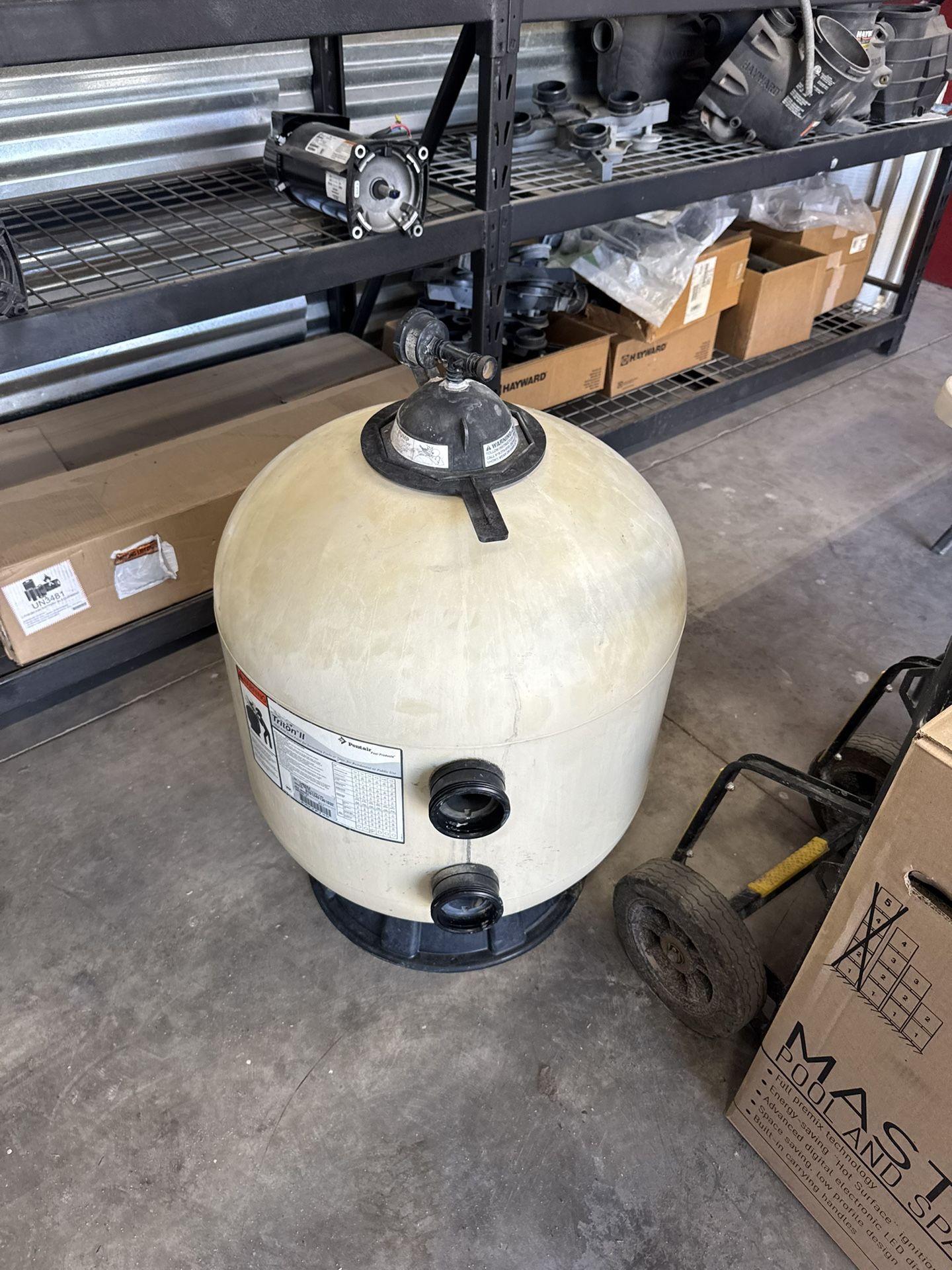 Triton two Pentair sand filter