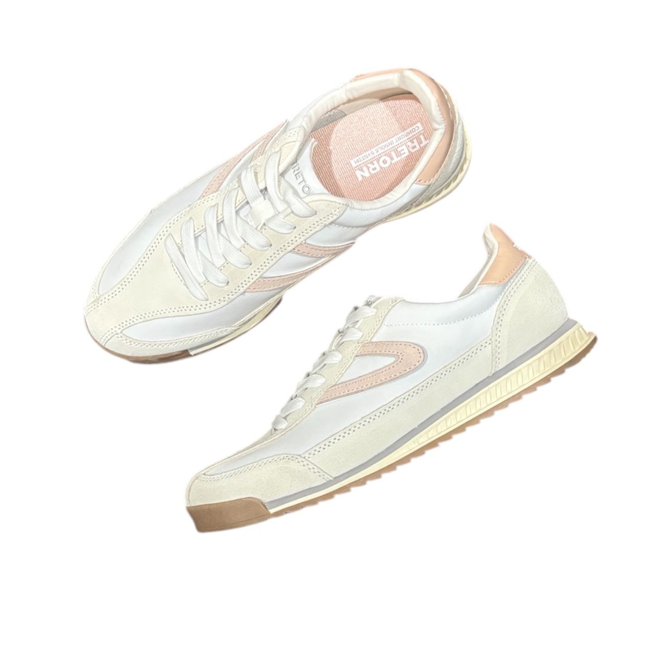 NEW Tretorn Women’s HAILEY Sneaker size 8 Pink Suede