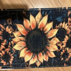 Sunflower indoor rug