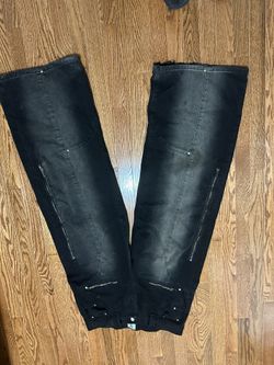 Black Baggy Pants Denim
