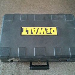 DeWalt hard plastic tool box for battery tool kits TOOLS NOT INCLUDED