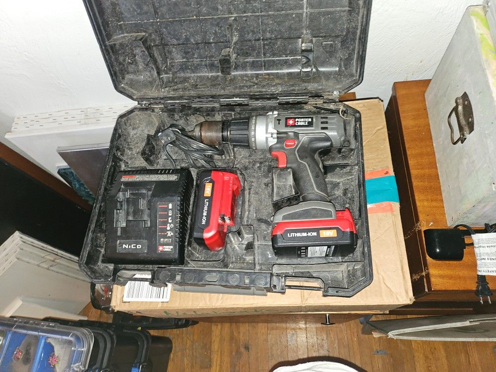 I Have 2 18vt Porter Cable Hammer Drill