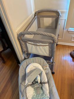Basinet sleeper+ swing.