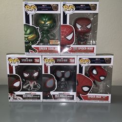 Spider-man Funko Pop Lot