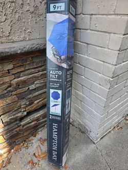 Hampton Bay Auto Tilt Umbrella