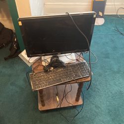 HP Color Monitor Keyboard And Mouse