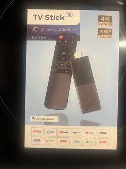 Brand New in Box – 4K Ultra HD Smart TV Streaming Stick with Remote