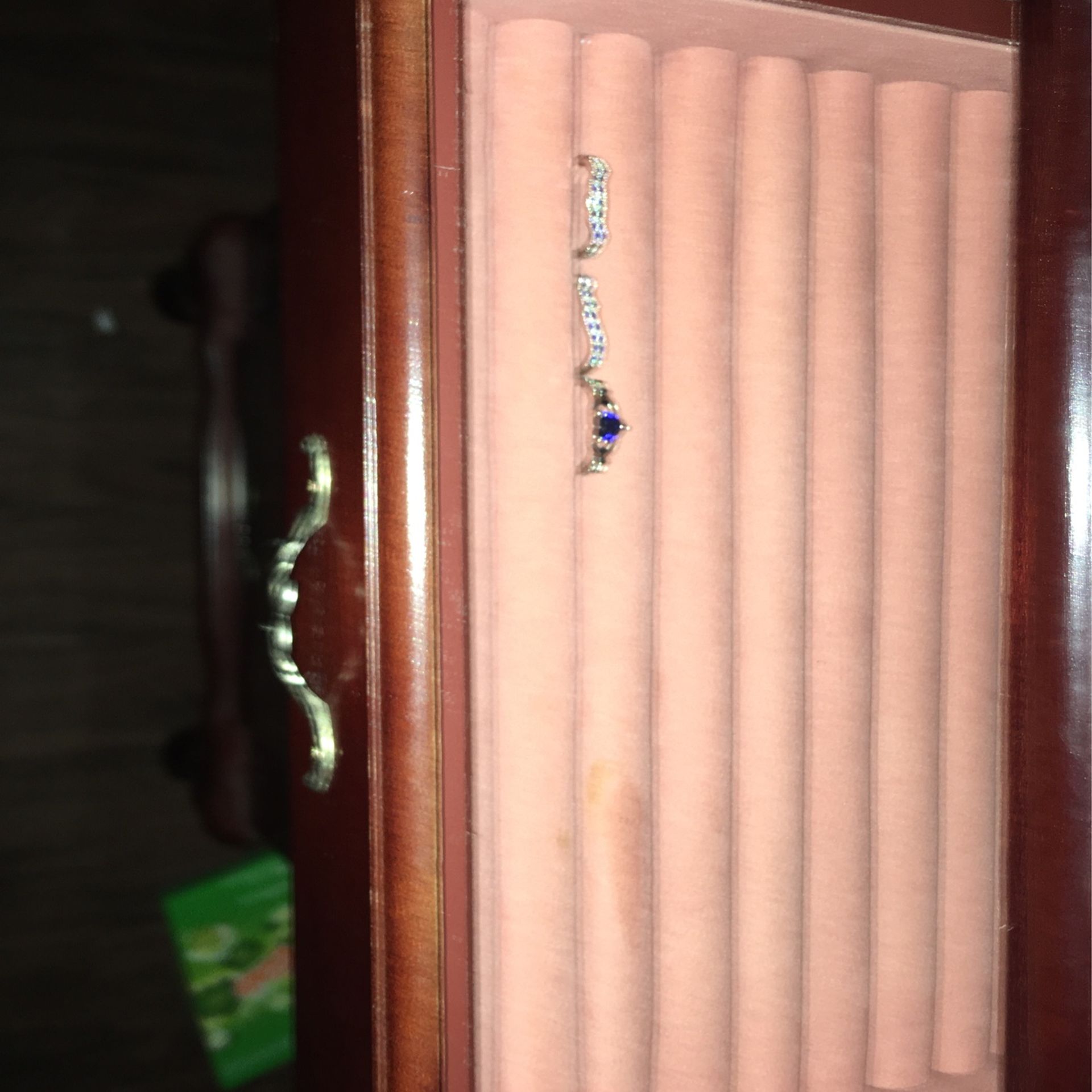Cherry Wood Cabinet/Jewelry & Trinket Box