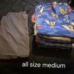 Medium And Large Scrubs