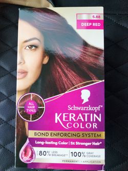 Schwarzkopf Keratin Color Deep Red 5.88