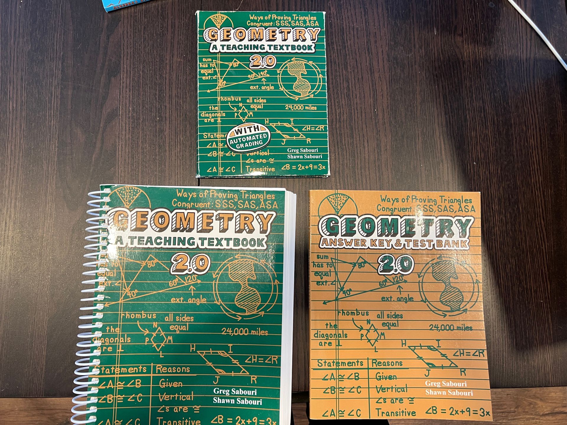 Geometry 2.0 Teaching Textbook Full Set