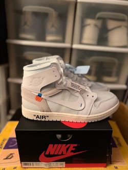 Jordan 1 Retro High “Virgil Abloh Archive Alaska” size 10.5 DS $520