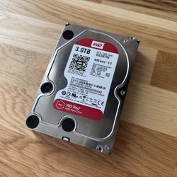 WD 3TB CMR 5400RPM HDD for NAS or Server