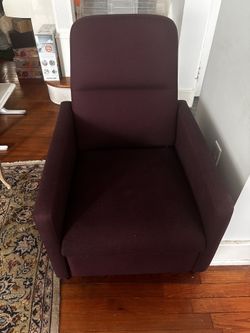 GISTAD Recliner Couch, Idekulla dark red IKEA