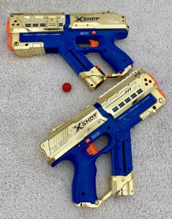Zuru X-Shot Royale Edition Chaos Meteor Blaster, 2 Packs
