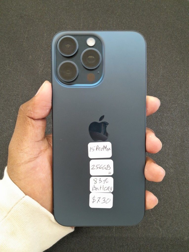 iPhone 15 Pro Max | 256GB | FACTORY UNLOCKED