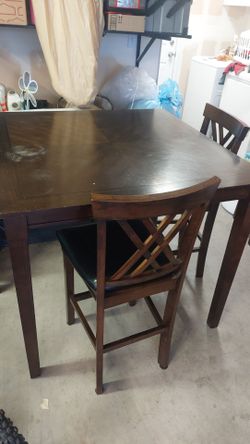Table and chairs