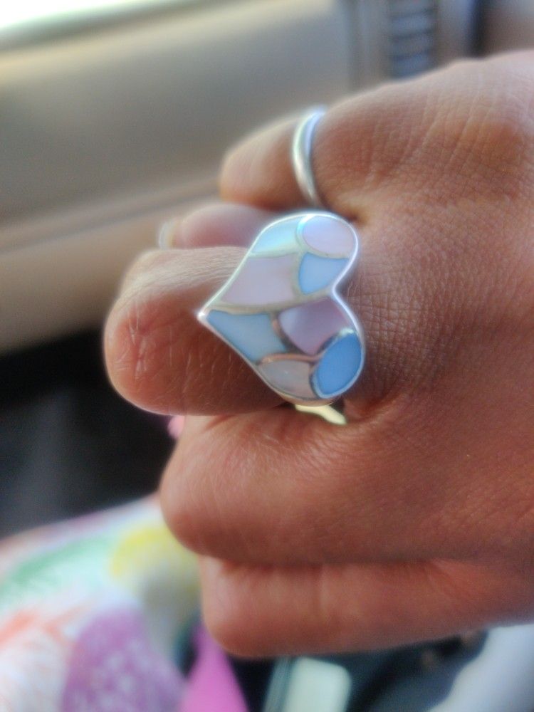 Silver Heart Ring