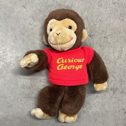 Curious George Stuff Animal 12 Inches Tall 