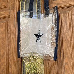 Cowboys Clear Tote Bag 