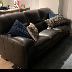 Leather Couch From Living Spaces