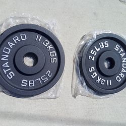 25lbs Olympic weights