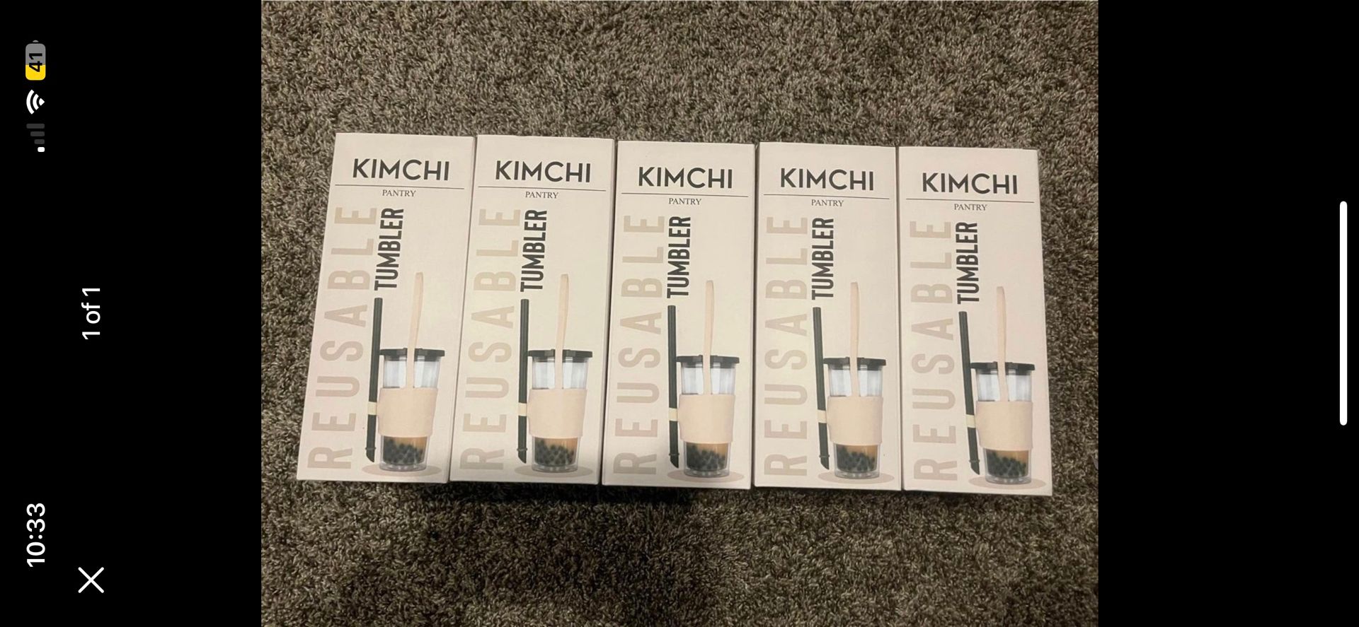 Kimchi Reusable Tumbler