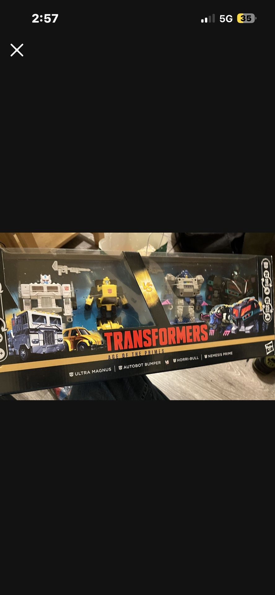 Target transformers Four Pack