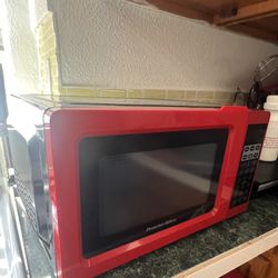 Red Microwave 