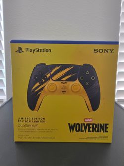 Sony PlayStation DualSense Marvel Wolverine Limited Edition Controller