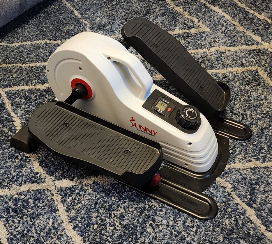 Sunny Health & Fitness Magnetic Under Desk Elliptical