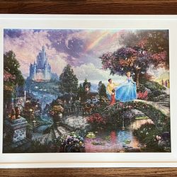 Thomas Kinkade Puzzle In A Frame