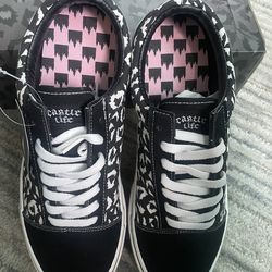 Vans shoes Black White Mens Size 9