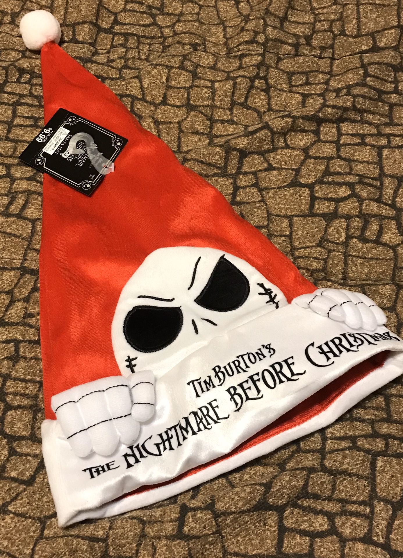 The nightmare before Christmas hat