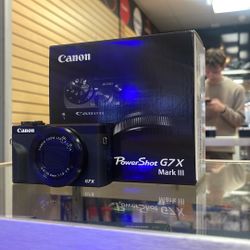 Canon Powershot G7X Mark III 