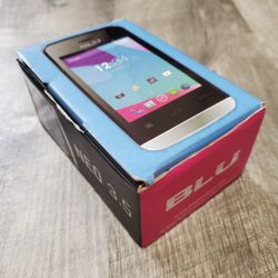 BLU Neo 3.5 Factory Unlocked 3.5" Screen Dual Sim White GSM ATT T-mobile