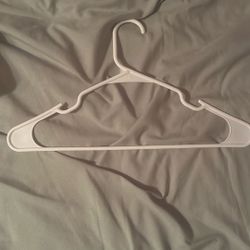 31 White Hangers